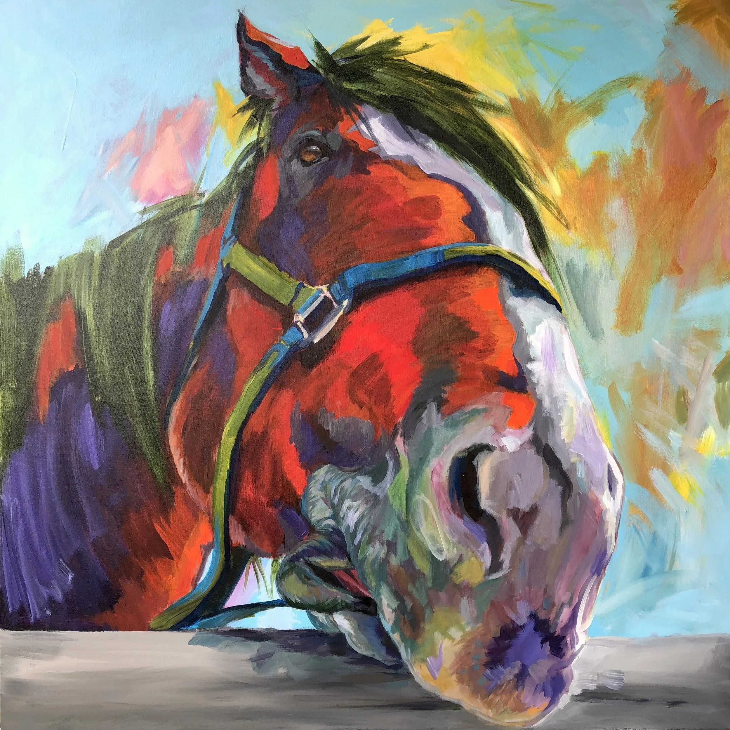 Big Red 40x40 Original