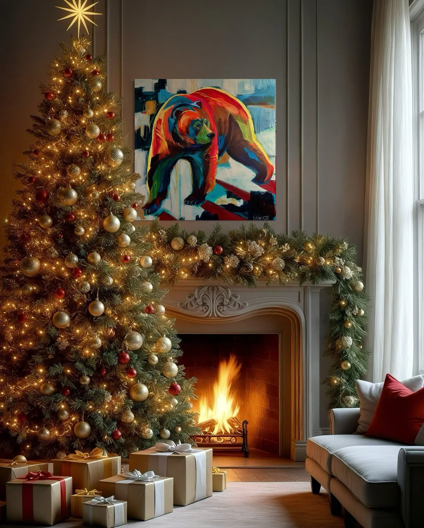 I&rsquo;ve got a wee little sale happening for Black Friday. ! 
www.bwyattart.com
#artforsale #madebyhand #horses #bears #moosecow 
#vividwalls #oneofakindart #shoplocal