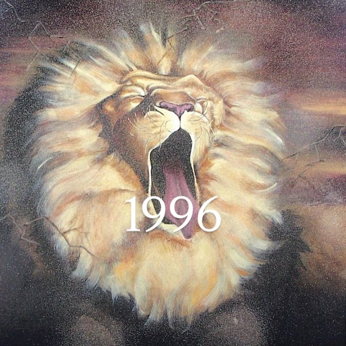This Lion is from waaaaay back. &hellip;.
I recall the period when I painted this, working in a hair salon, living with my musician boyfriend, raiding my grandmother&rsquo;s cellar for food, walking or taking the bus everywhere sometimes in -30c weat