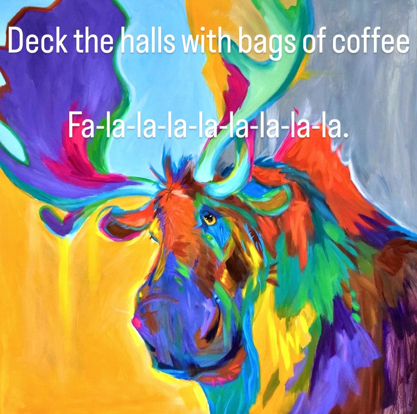 I think I&rsquo;m overdue for a new moose.🫎 
More donkeys and raccoons have snuck into my orbit. 
In the new year , I&rsquo;m going to try and paint some smaller pieces as well as trees. 
If you had your say. Please tell me what you&rsquo;d like to 