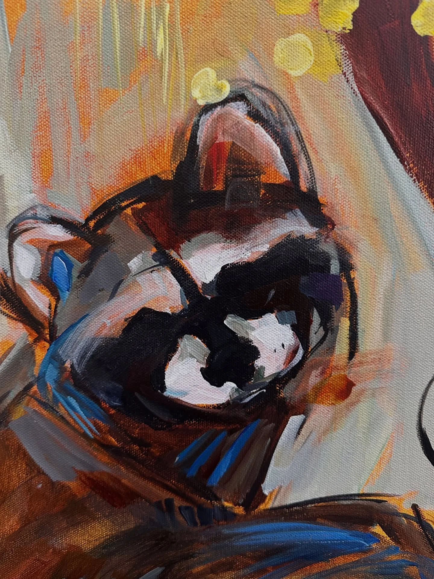 The Japanese don&rsquo;t ask &lsquo;What do you do?&rsquo; They ask &lsquo;why do you get up&rsquo; 

Well&hellip;. Coffee and Art&hellip; of course! 🤗

NEW PAINTING 
Available tonight 
40x16 $1200 Cad. 

Still looking for a name. 
Accepting recomme