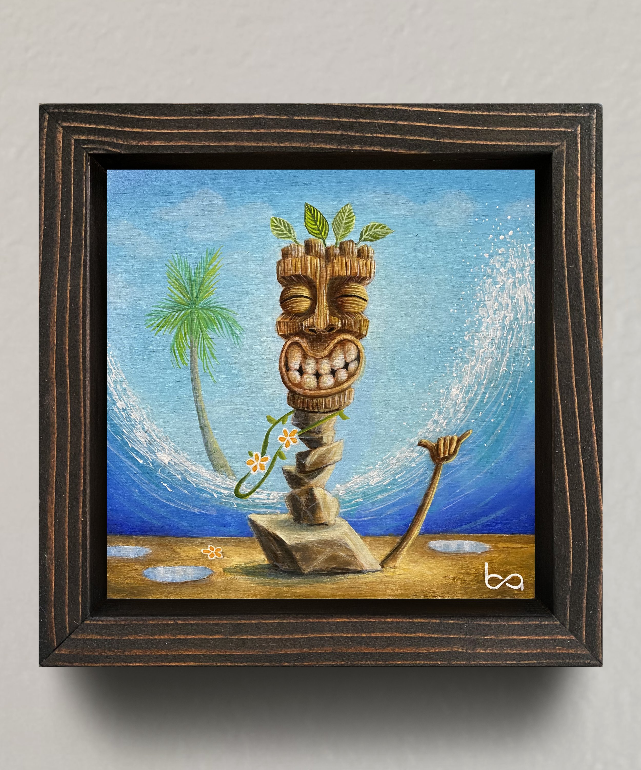 Shaka Tiki Framed.jpg