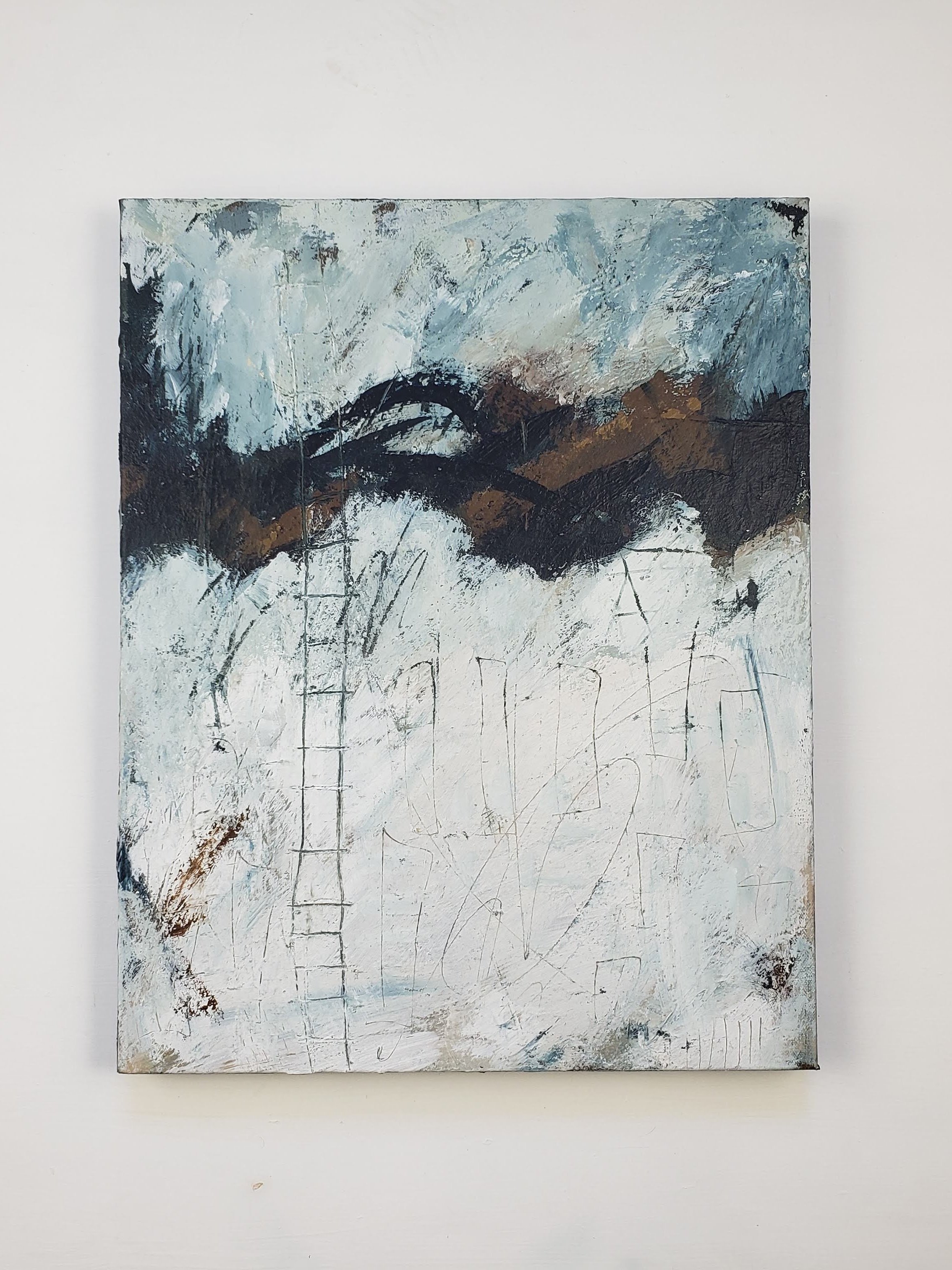 original abstraction wall art