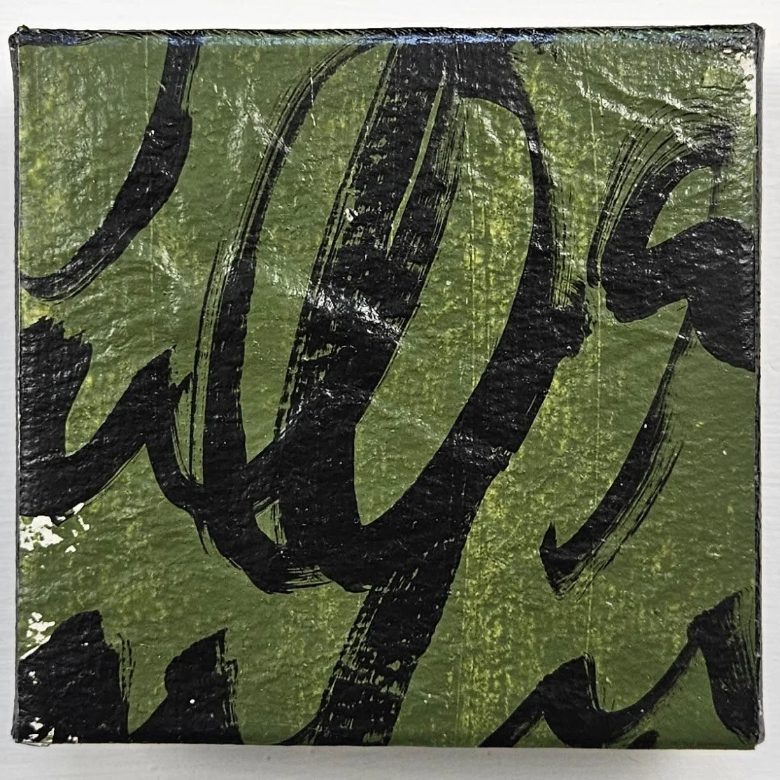 green artwork original