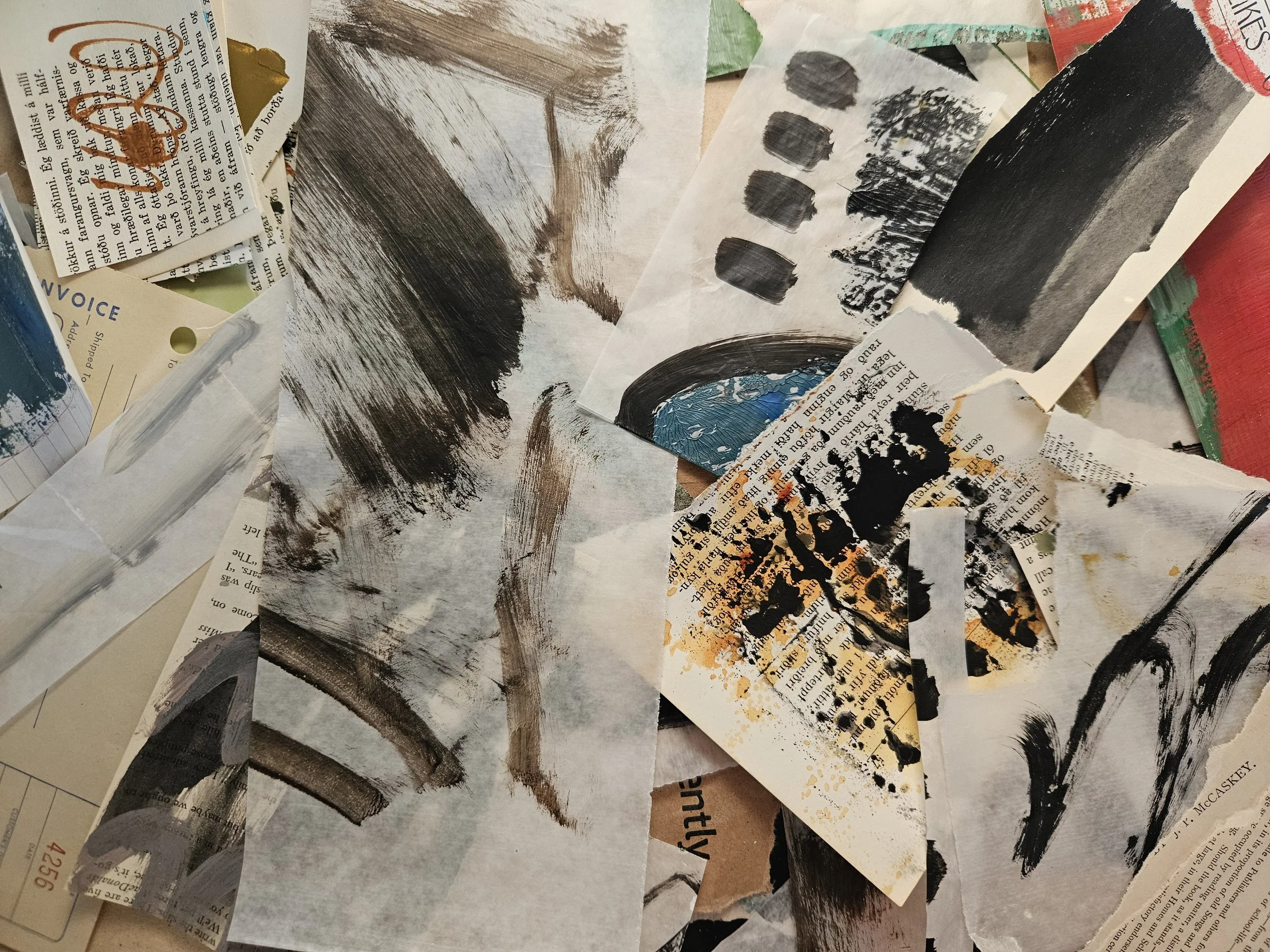 Printable Collage Paper #1