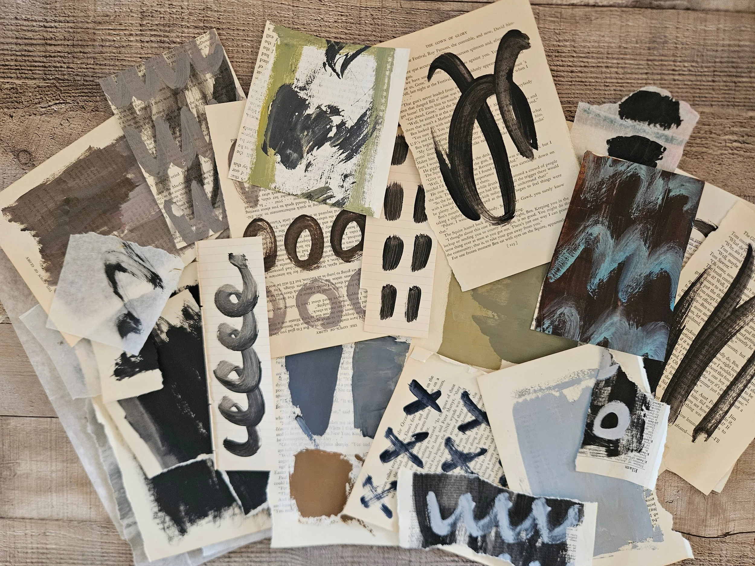 Printable Collage Paper #3