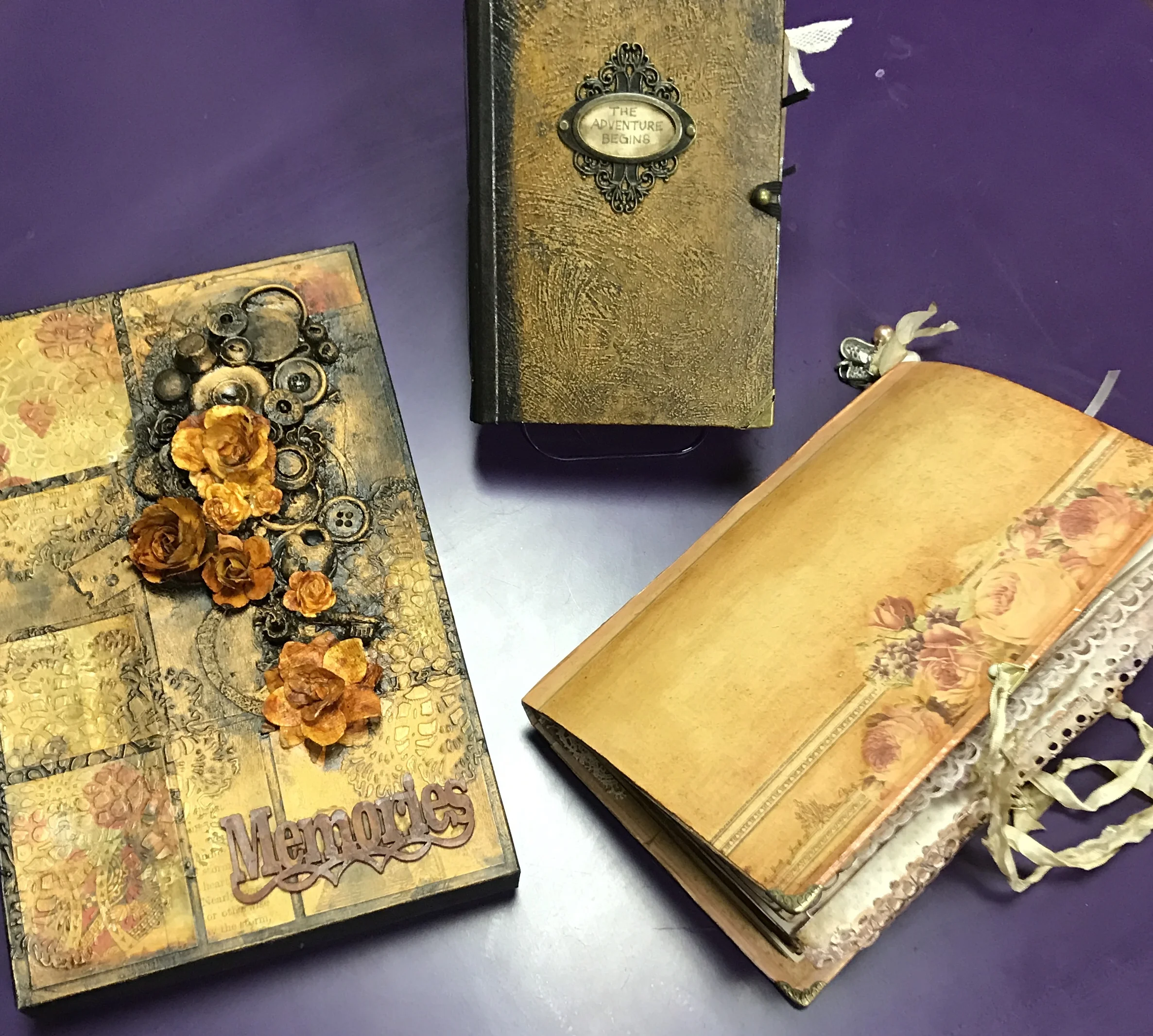 Art Journals, Memory/Occasion Albums