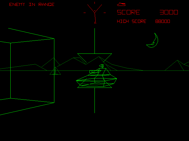 Vector Video Games 1980s