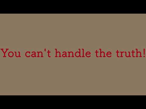 A Few Good Men Kinetic Text