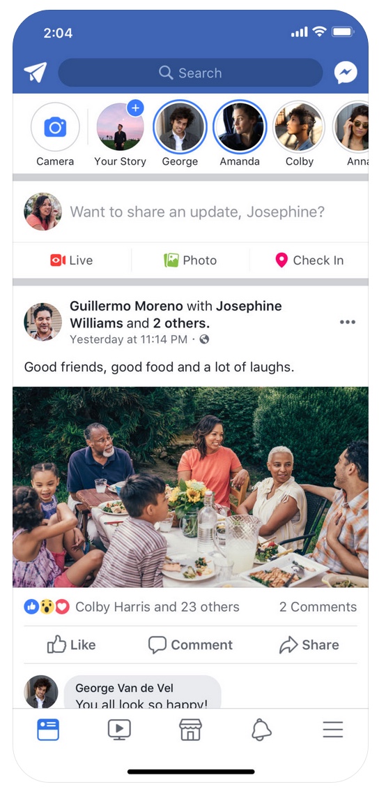 Facebook Feed