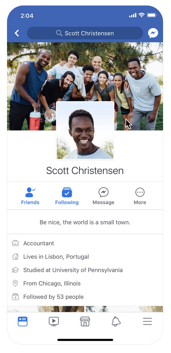Facebook Profile