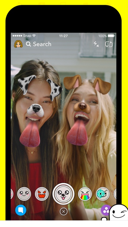 Snapchat Camera with Lenses