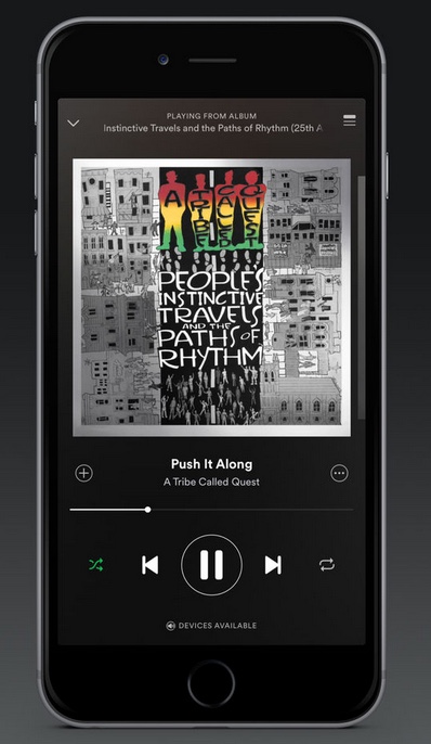 Spotify Track Player