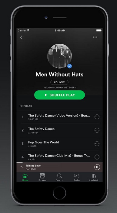 Spotify Album Player