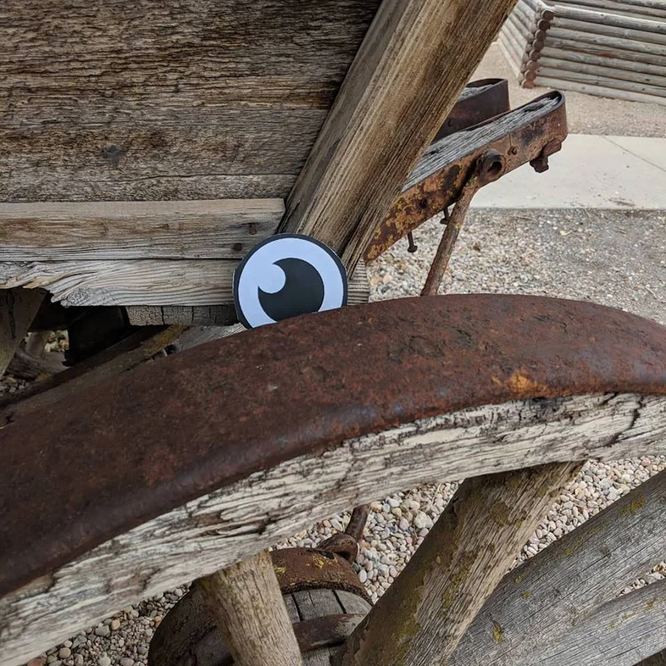 Can you find all the pieces of our monster at Frontier Homestead. Do so, and a treat awaits!