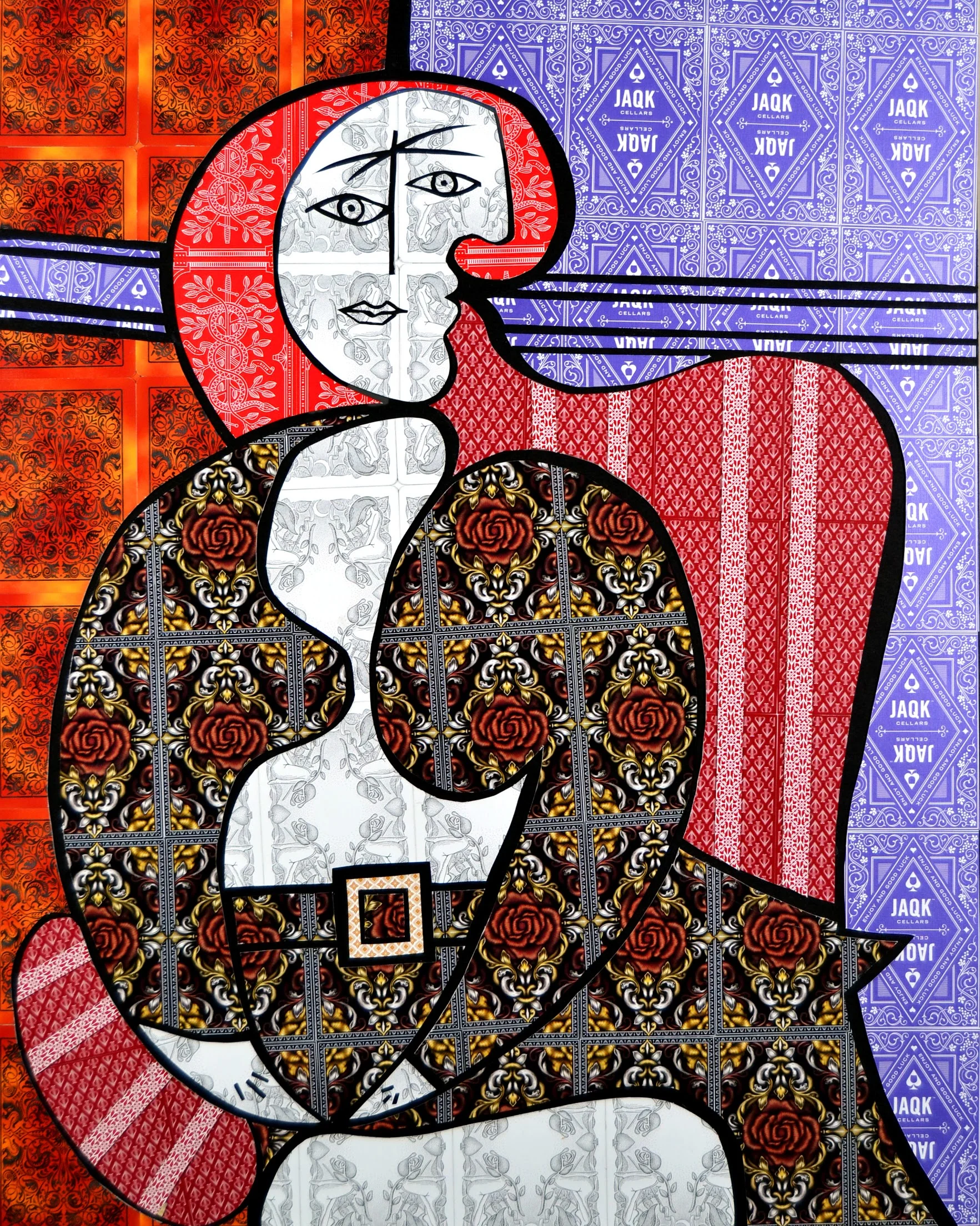 Picasso CardArt ( The Red Armchair)