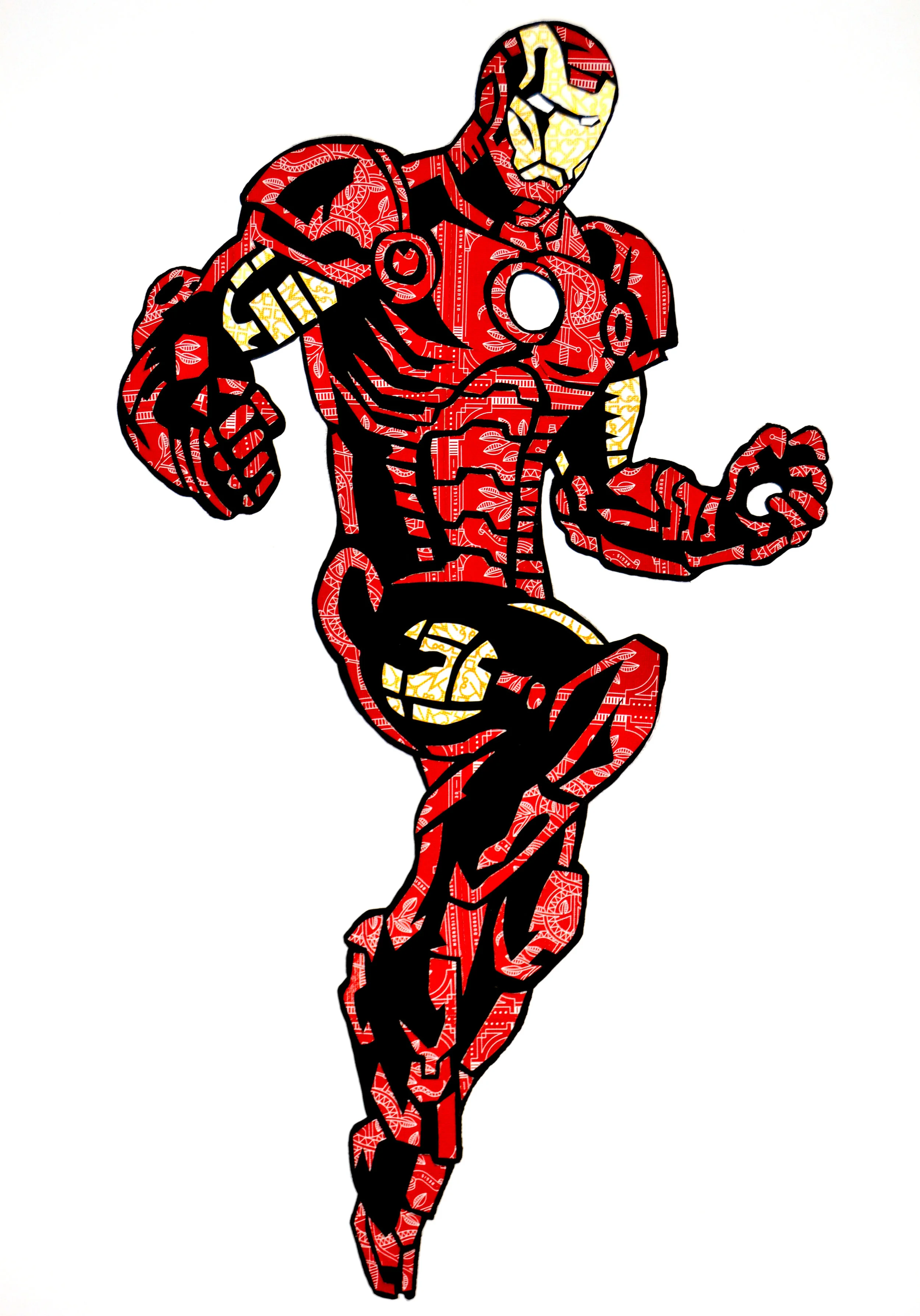 Iron-Man CardArt Print