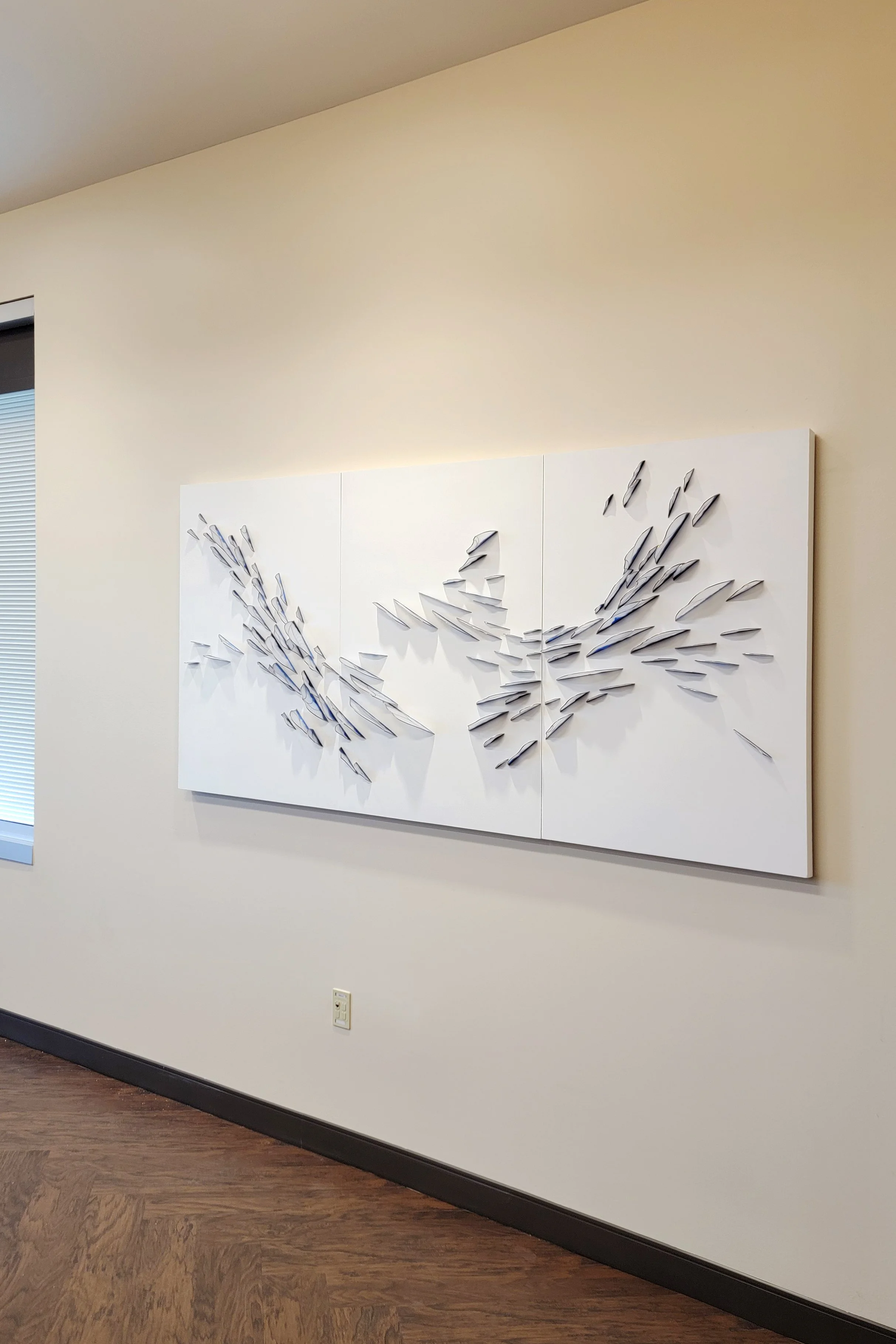 Blue Dispersion Triptych