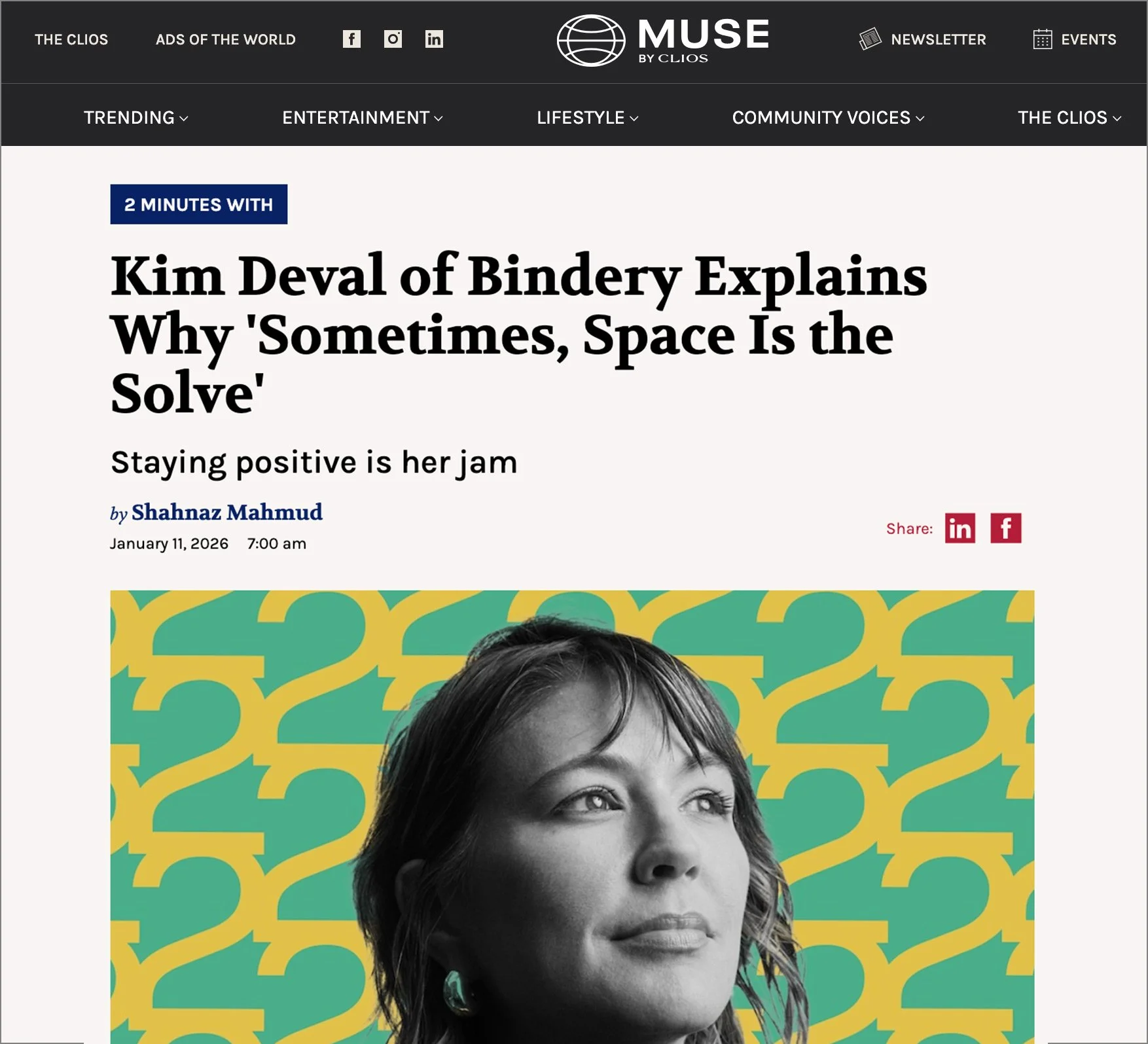 MUSE by the Clio Awards