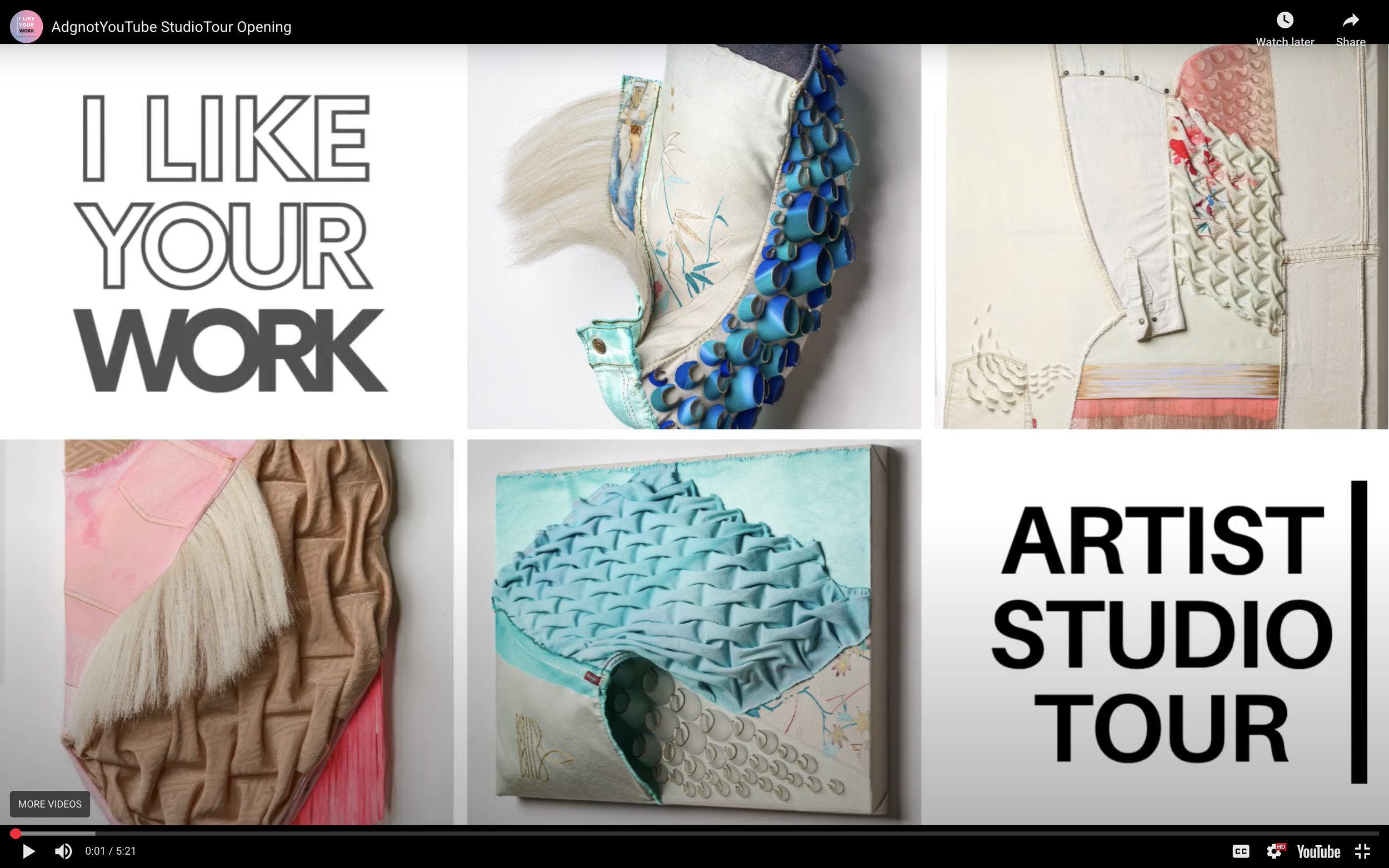 Virtual Studio Tour: I Like Your Work