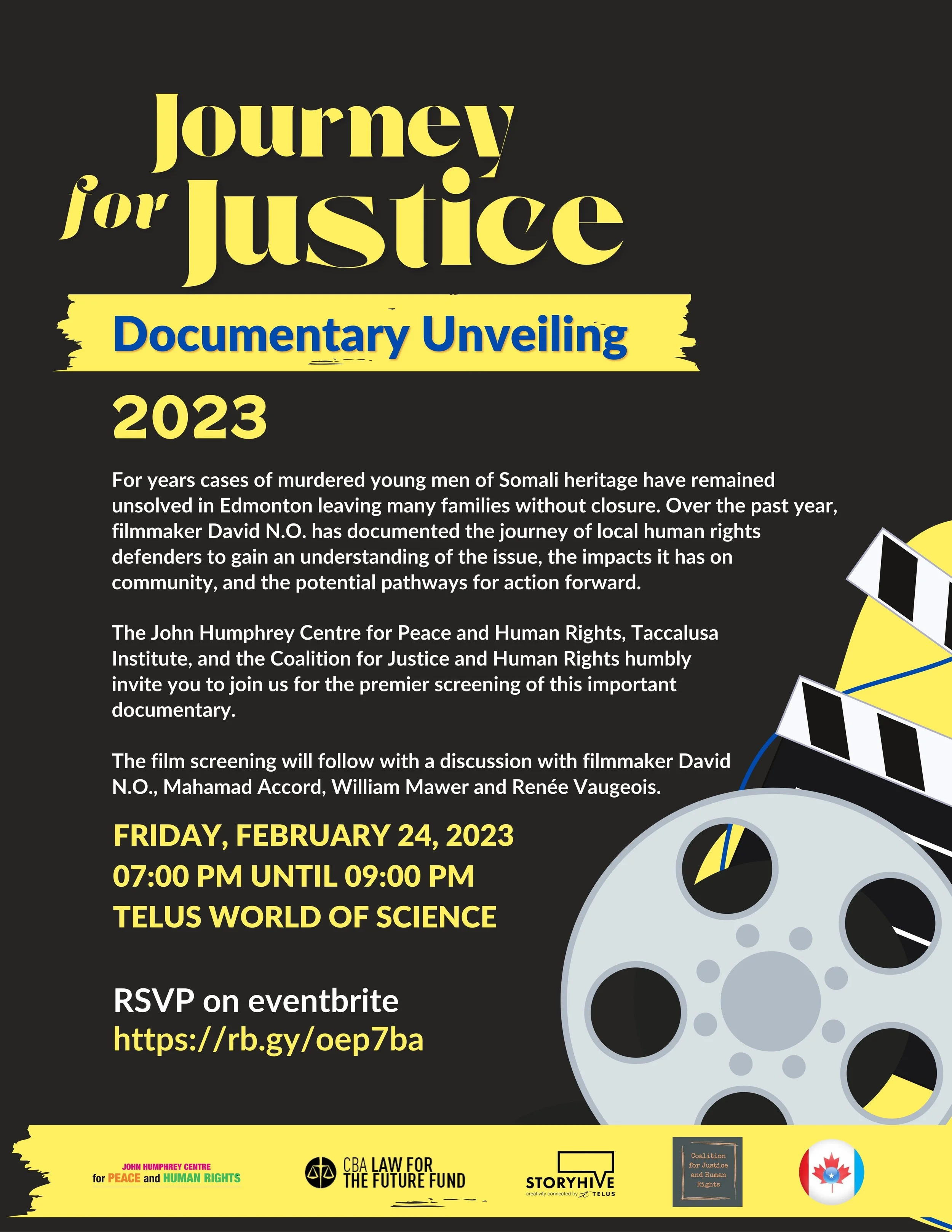 Journey for Justice Documentary Unveiling — John Humphrey Centre for ...
