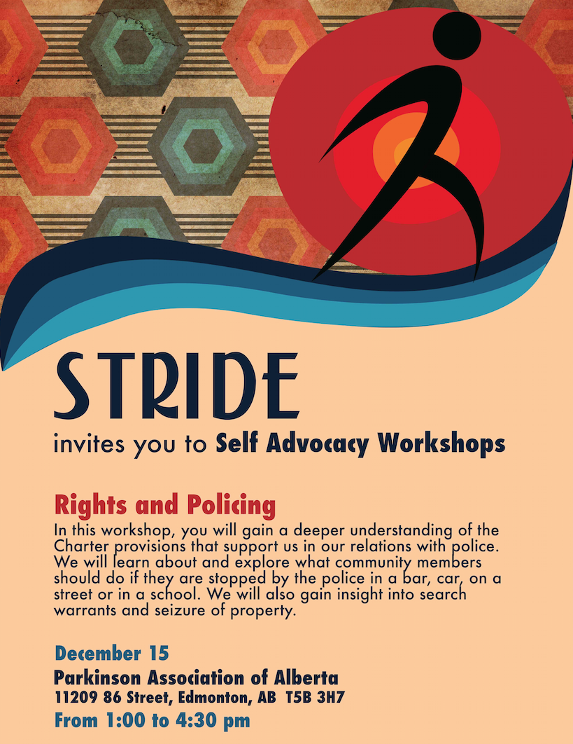 Rights and Policing - Stride Workshop in Edmonton