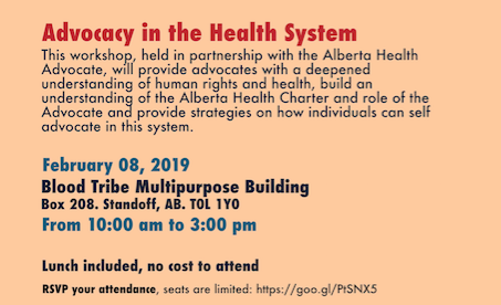 Stride Southern Alberta: Advocacy in Health