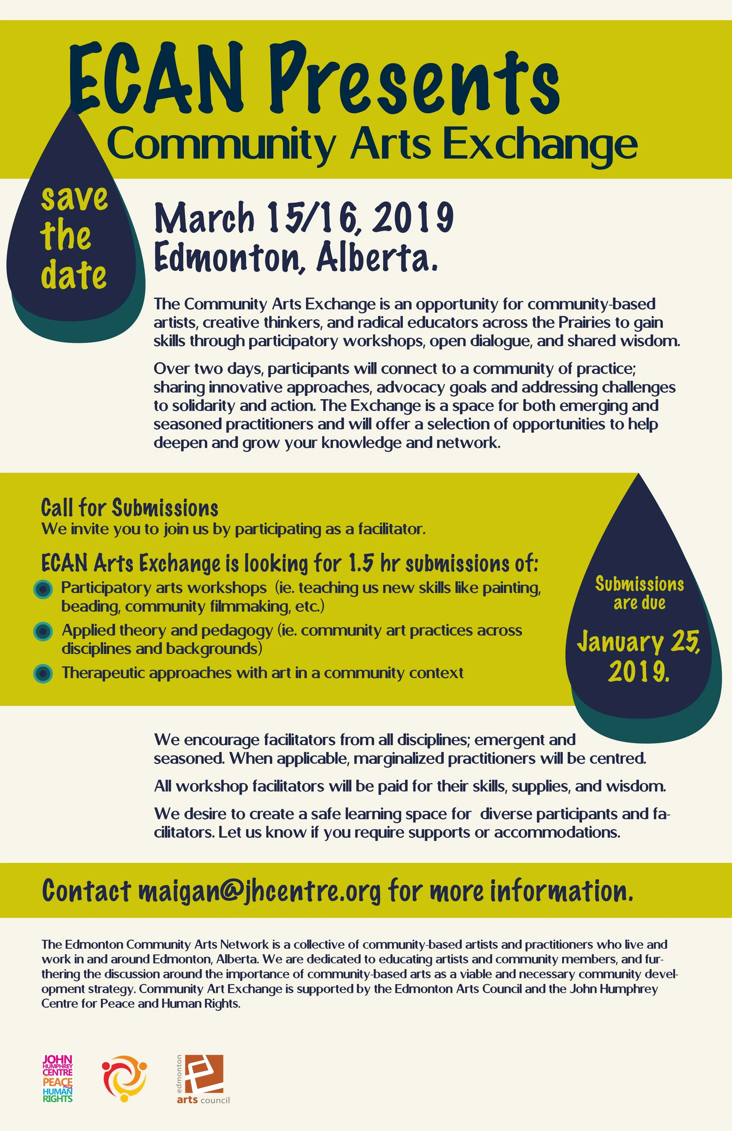 ECAN Presents: Community Arts Exchange 