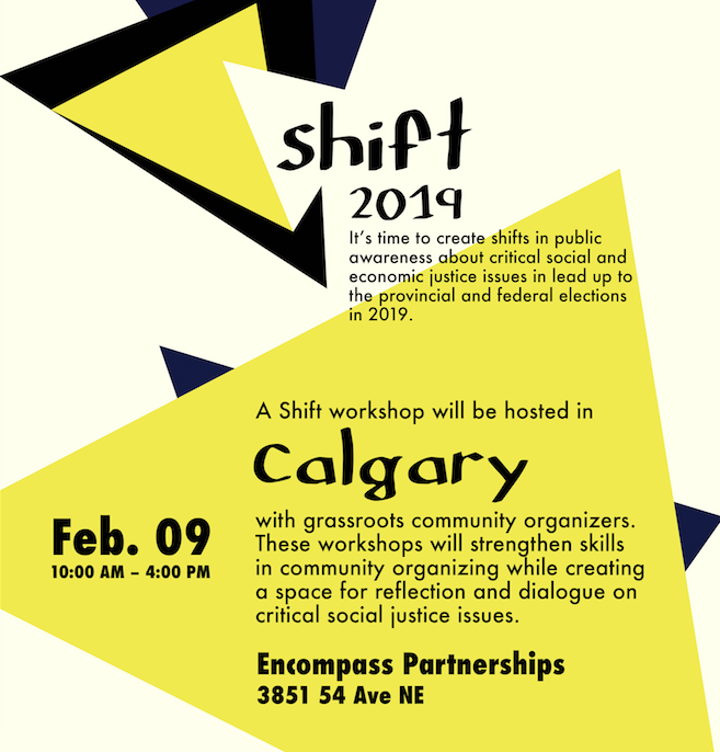 Shift 2019 Calgary: A People's Agenda