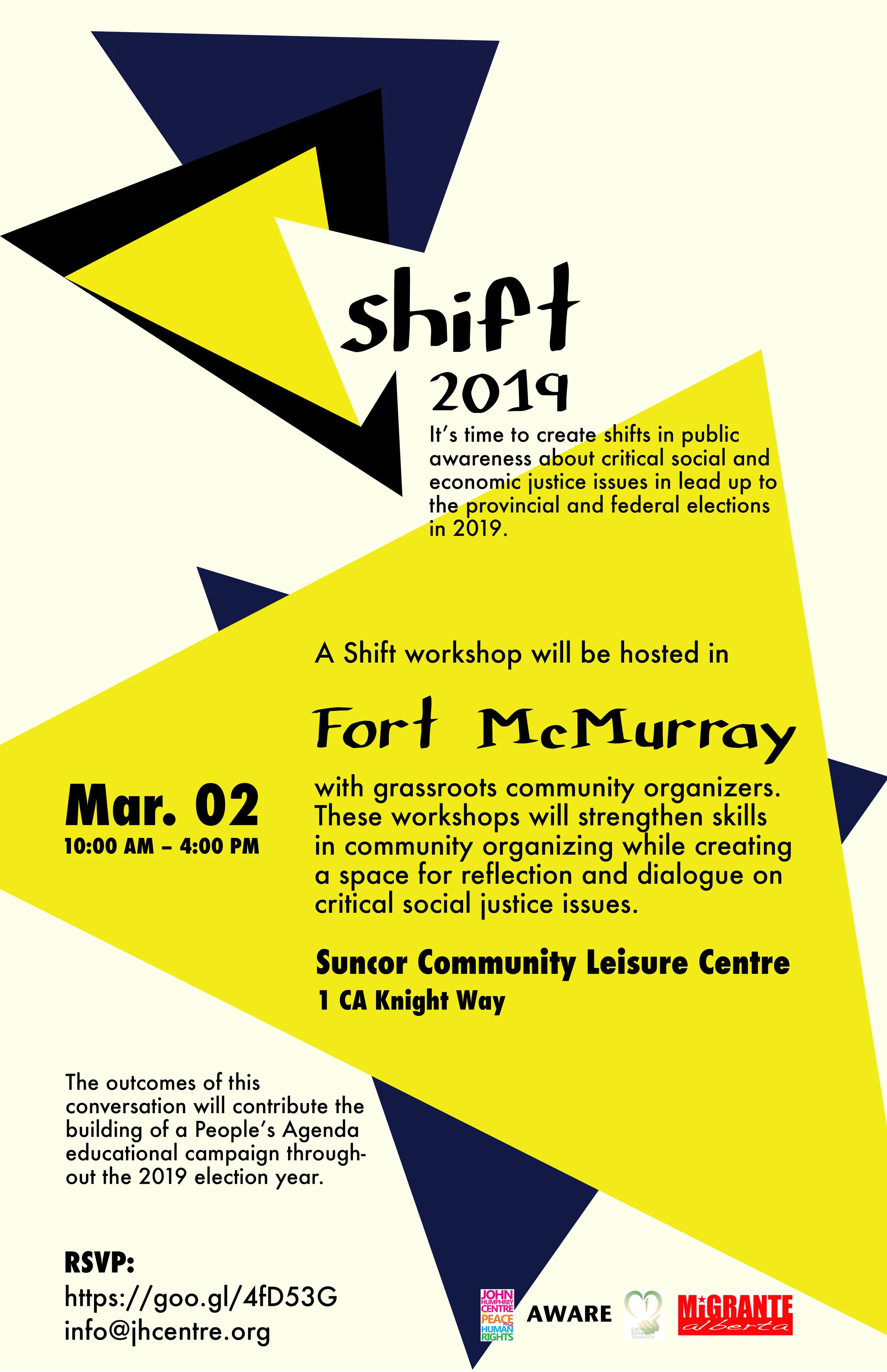 Shift 2019 Fort McMurray: A People's Agenda