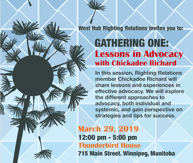 Lessons in Advocacy with Chickadee Richard