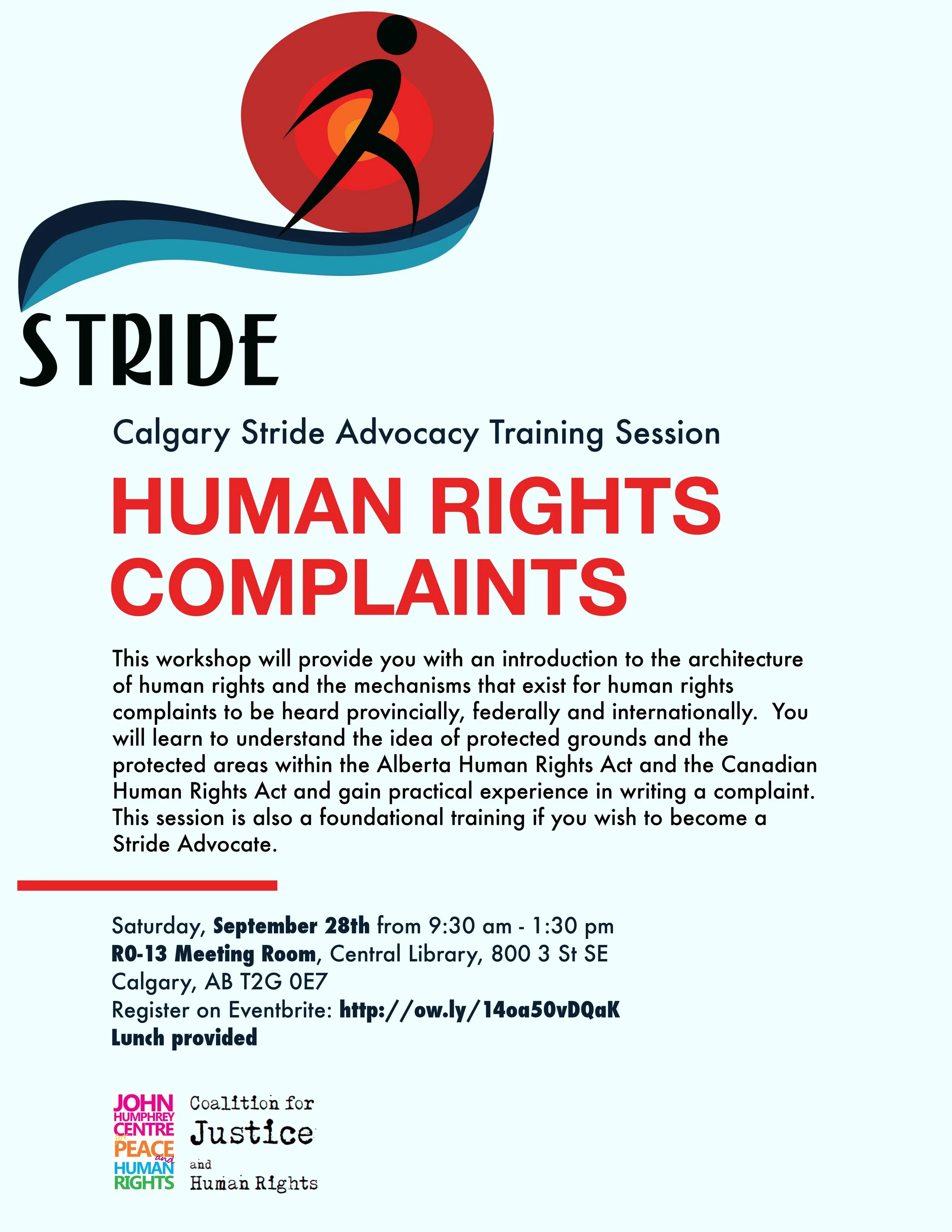 Stride Calgary: Human Rights Complaints