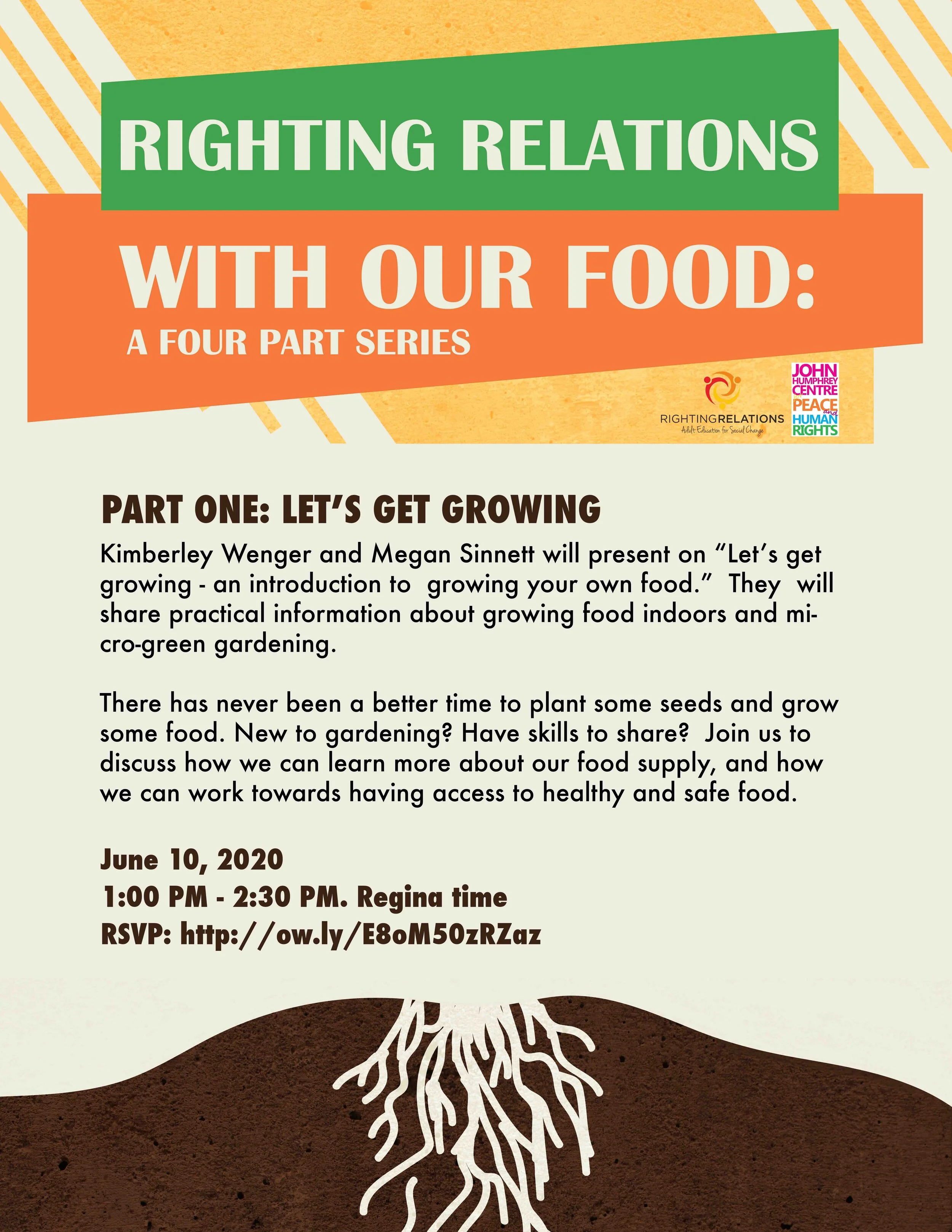 Righting Relation with our Food: Let’s Get Growing