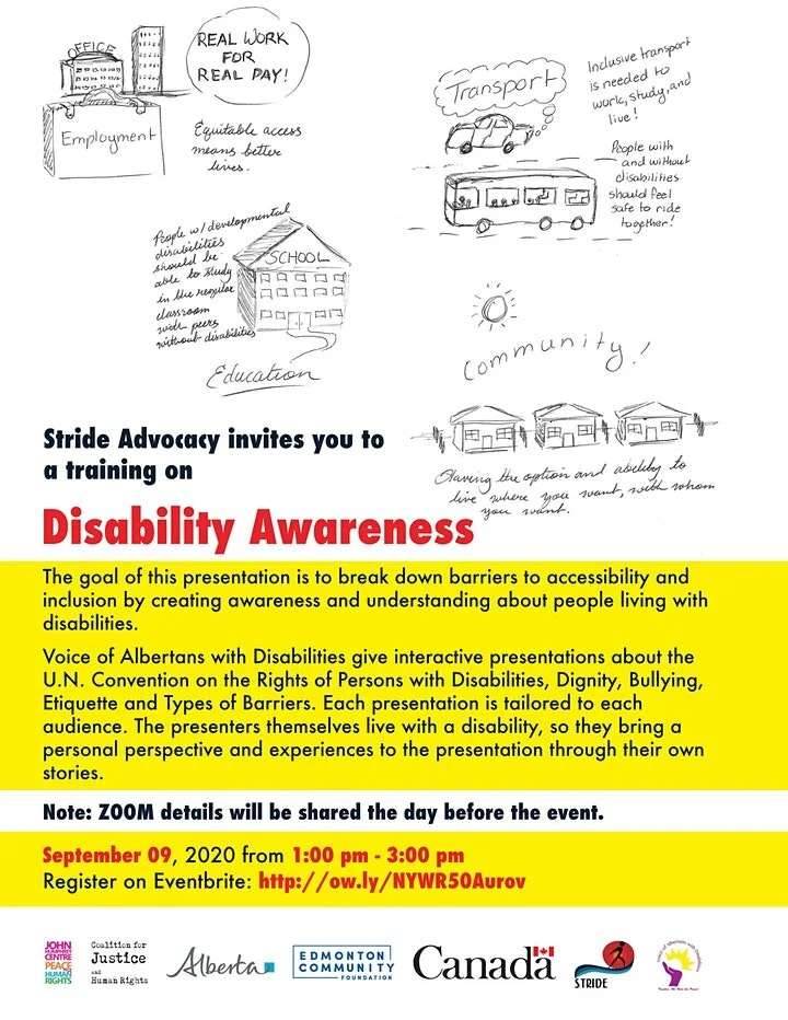 Stride Training: Disability Awareness