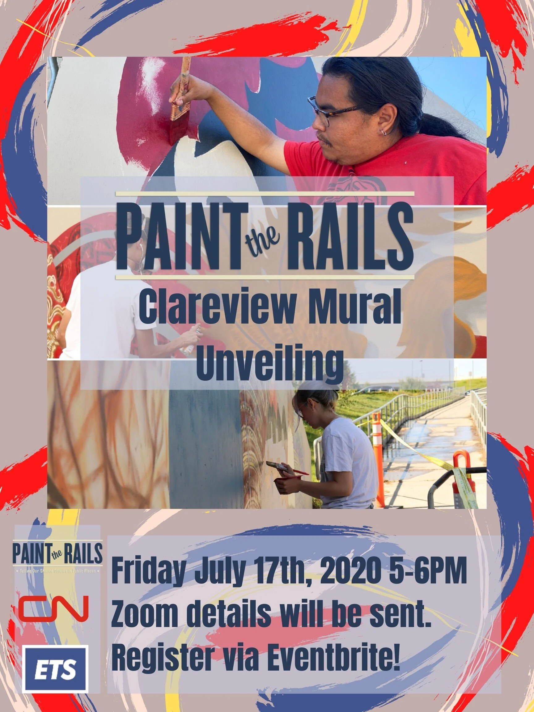Paint the Rails: Clareview LRT Mural Unveiling!