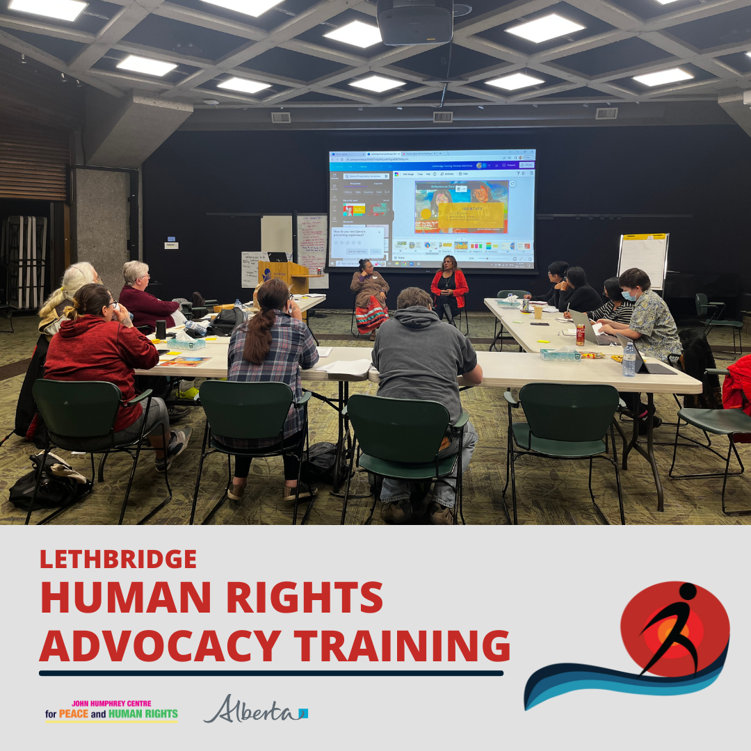 Reflections on the Lethbridge Human Rights Advocacy Training