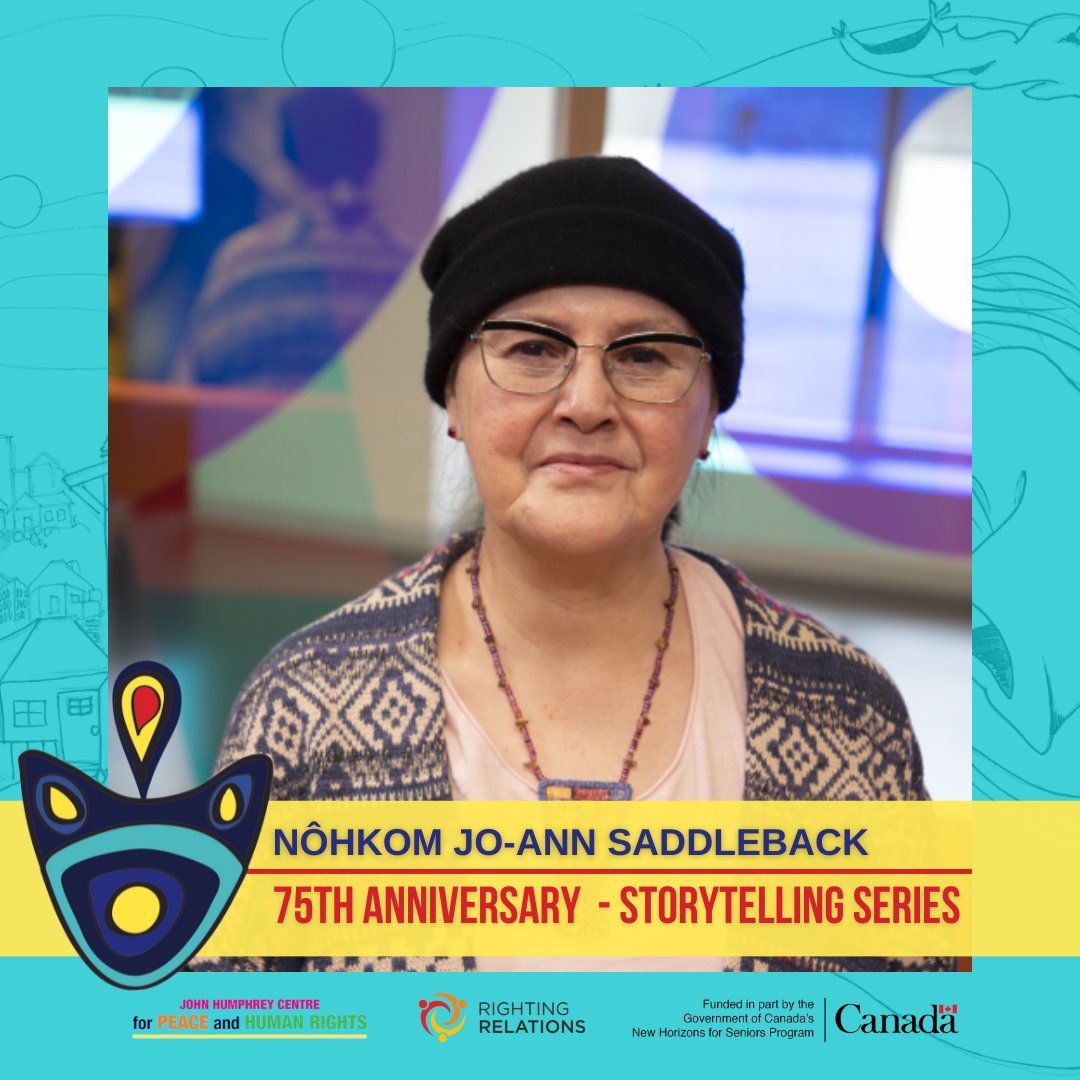 Stories of Resilience: Nôhkom Jo-Ann Saddleback