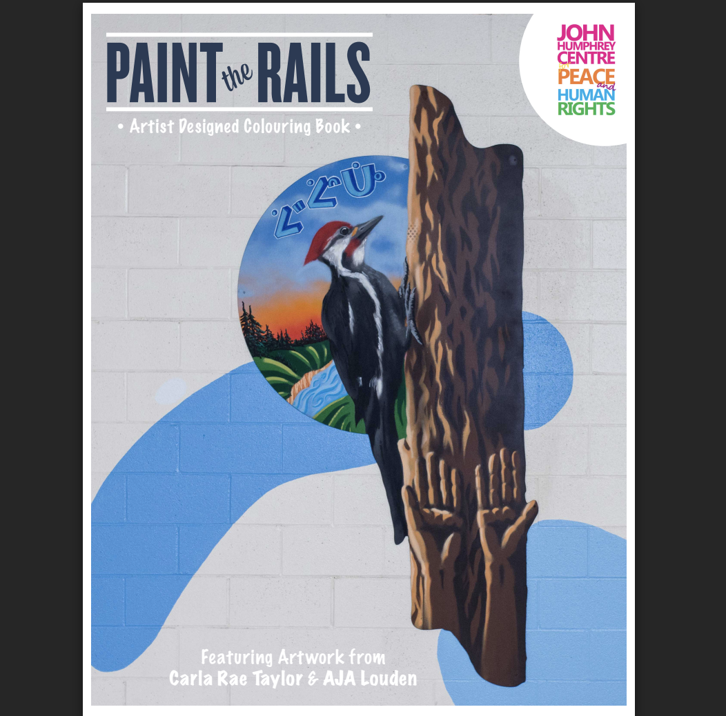 Paint the Rails Colouring Book