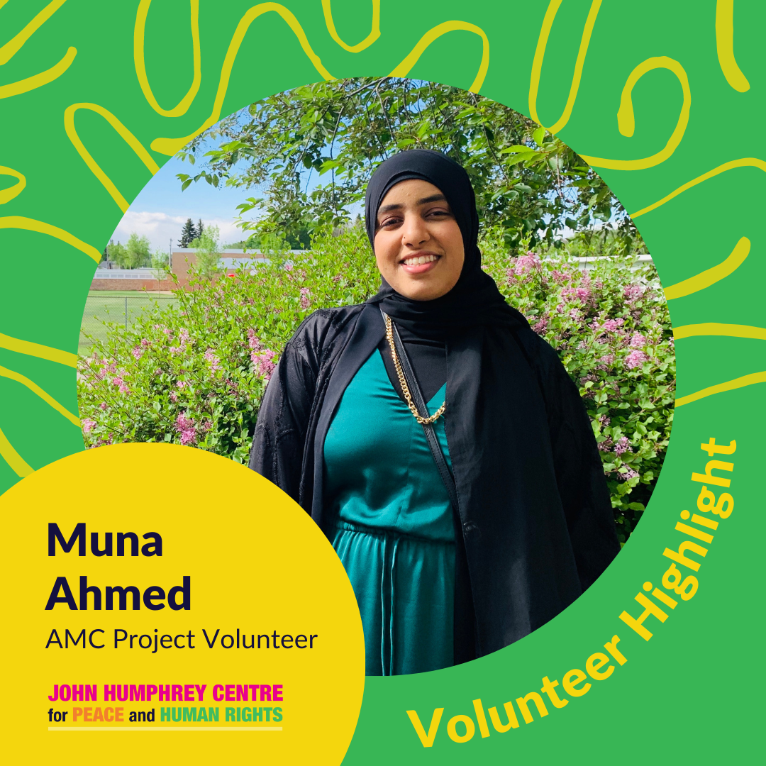 April 2023 Volunteer Highlight: Muna Ahmed