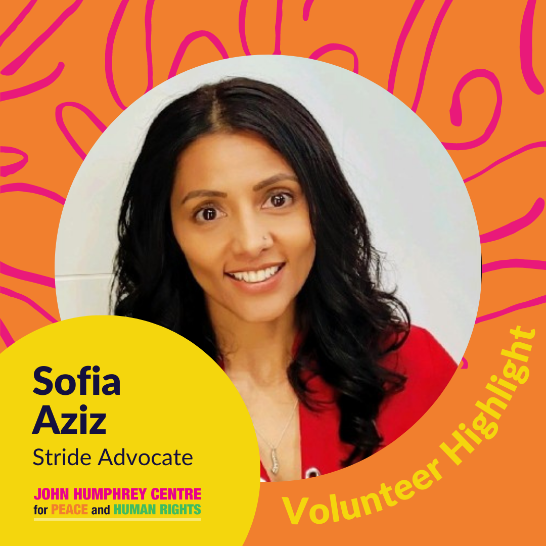 May 2023 Volunteer Highlight: Sofia Aziz