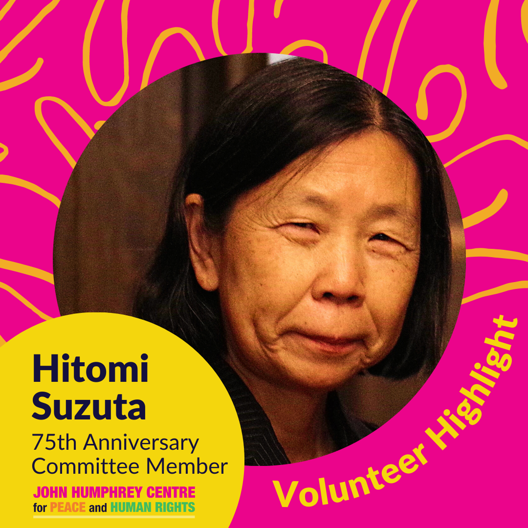 June 2023 Volunteer Highlight: Hitomi Suzuta