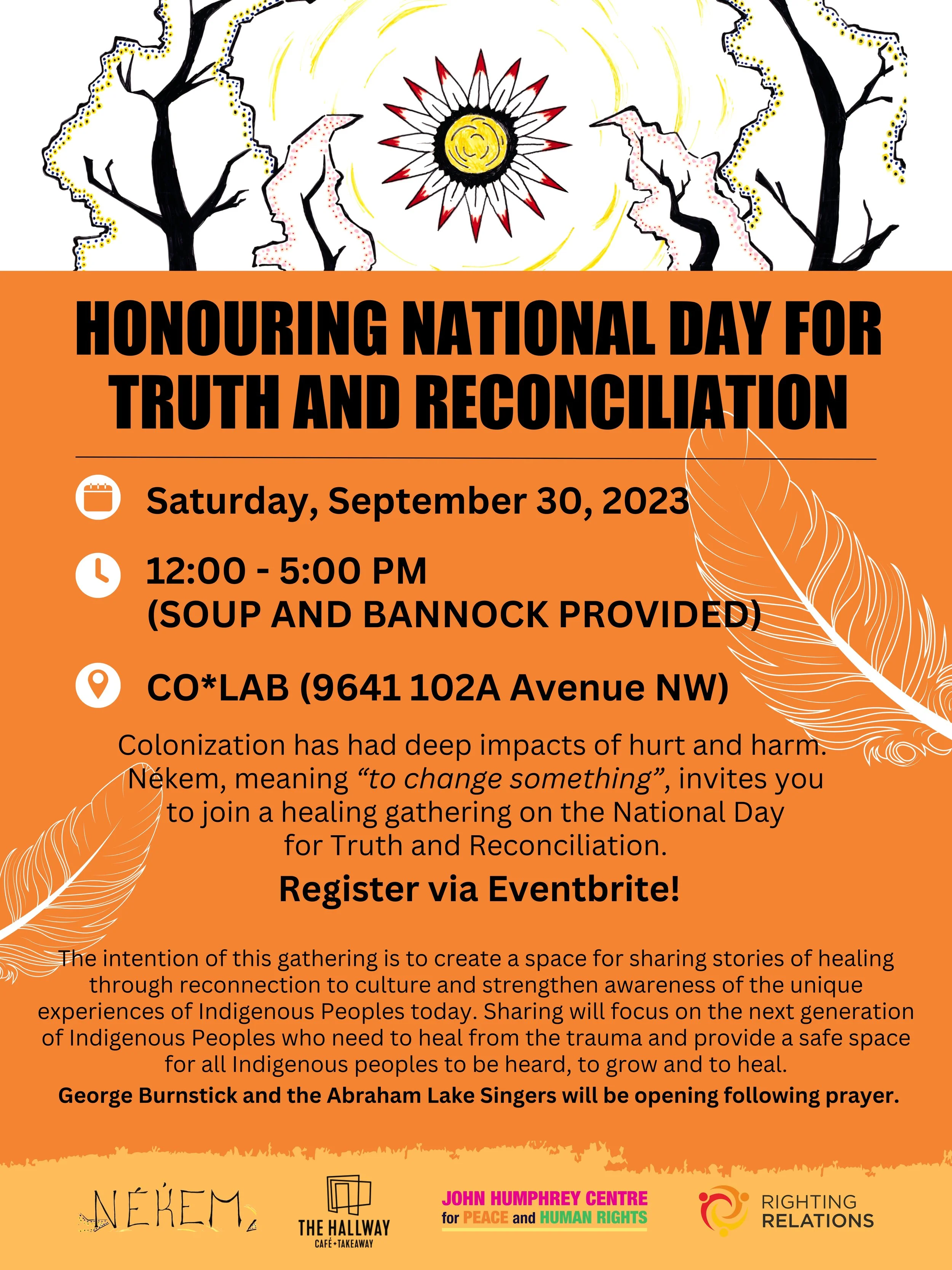 Nékem: Honouring National Day For Truth and Reconciliation (Sept 30)