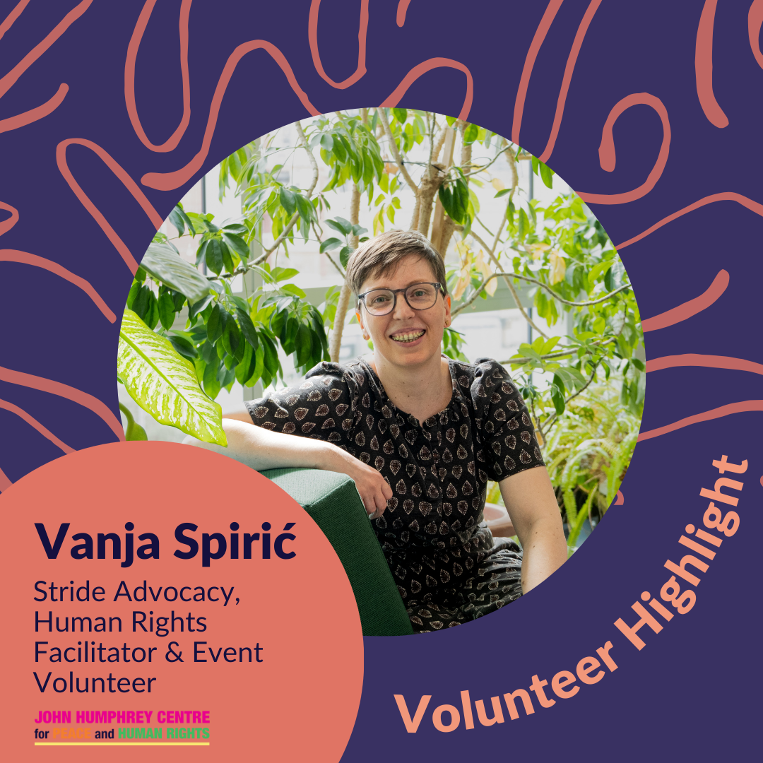 September 2023 Volunteer Highlight: Lisa Vance and Vanja Spirić