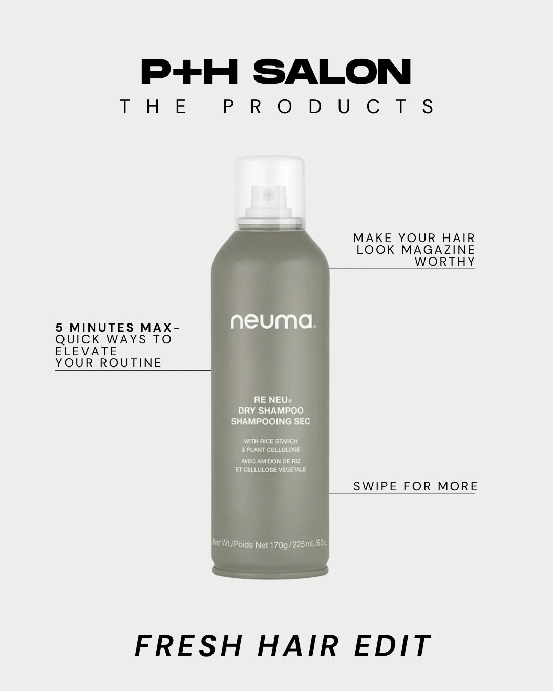 Want a quick way to refresh your hair routine?
Swipe through for some easy tips + tricks ⏭️

Just a few of the goodies we carry in-salon ✨
Each line has everything you need to keep your hair looking fresh &mdash; and yes, we now have dry shampoo for 