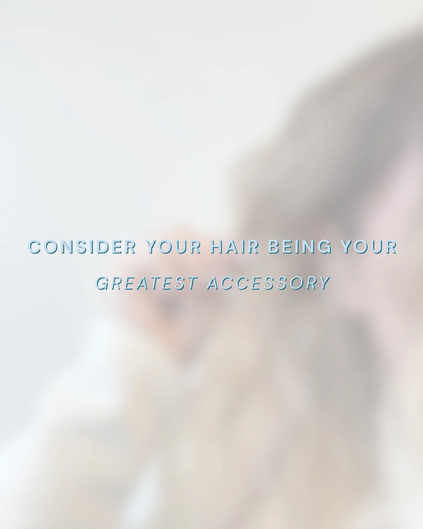 Consider your hair your greatest accessory&hellip; just a little food for thought 💭

But besides your hair &mdash; what&rsquo;s your favourite accessory?
Nails? Chains? Rings? All of the above?

Drop a comment below and tell us your go-to ✨

Call +1