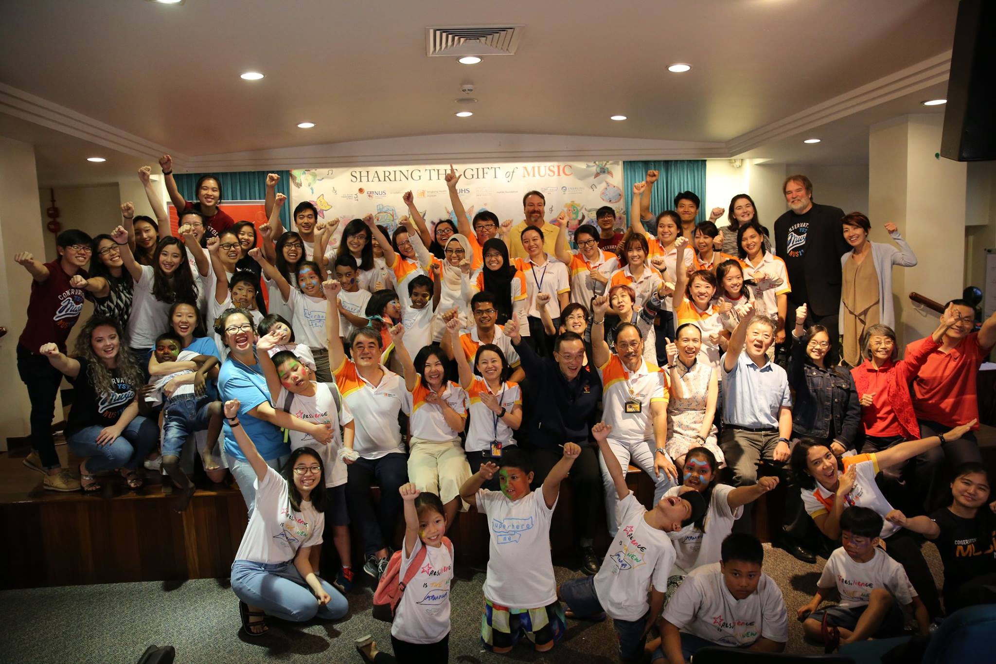 A triumphant group shot. (Credit: Sengkang Health)
