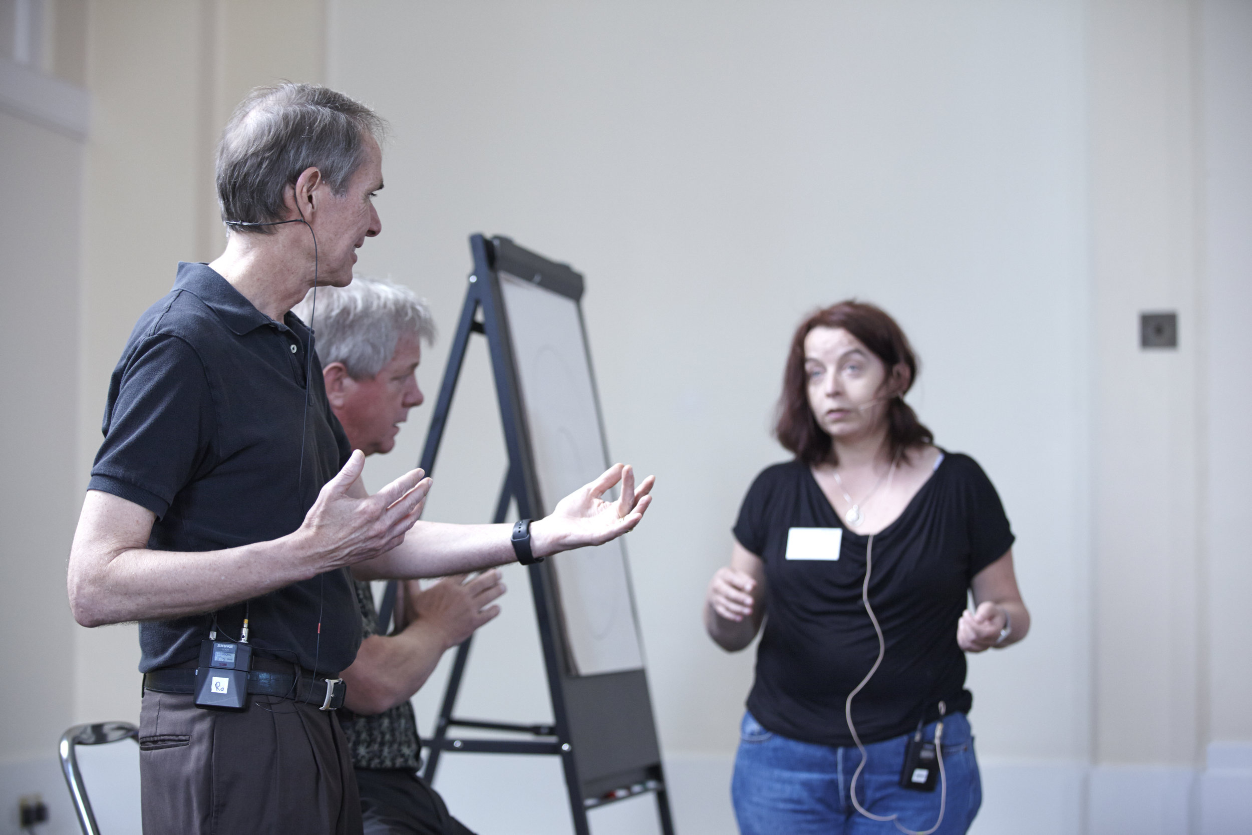 Steve Rober and client on stage arms out .jpg