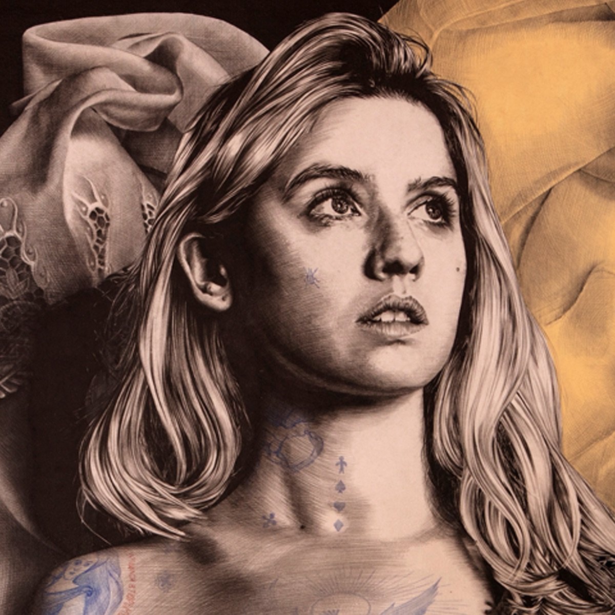 Details La vergine del latte Calígula by Gabriel Moreno