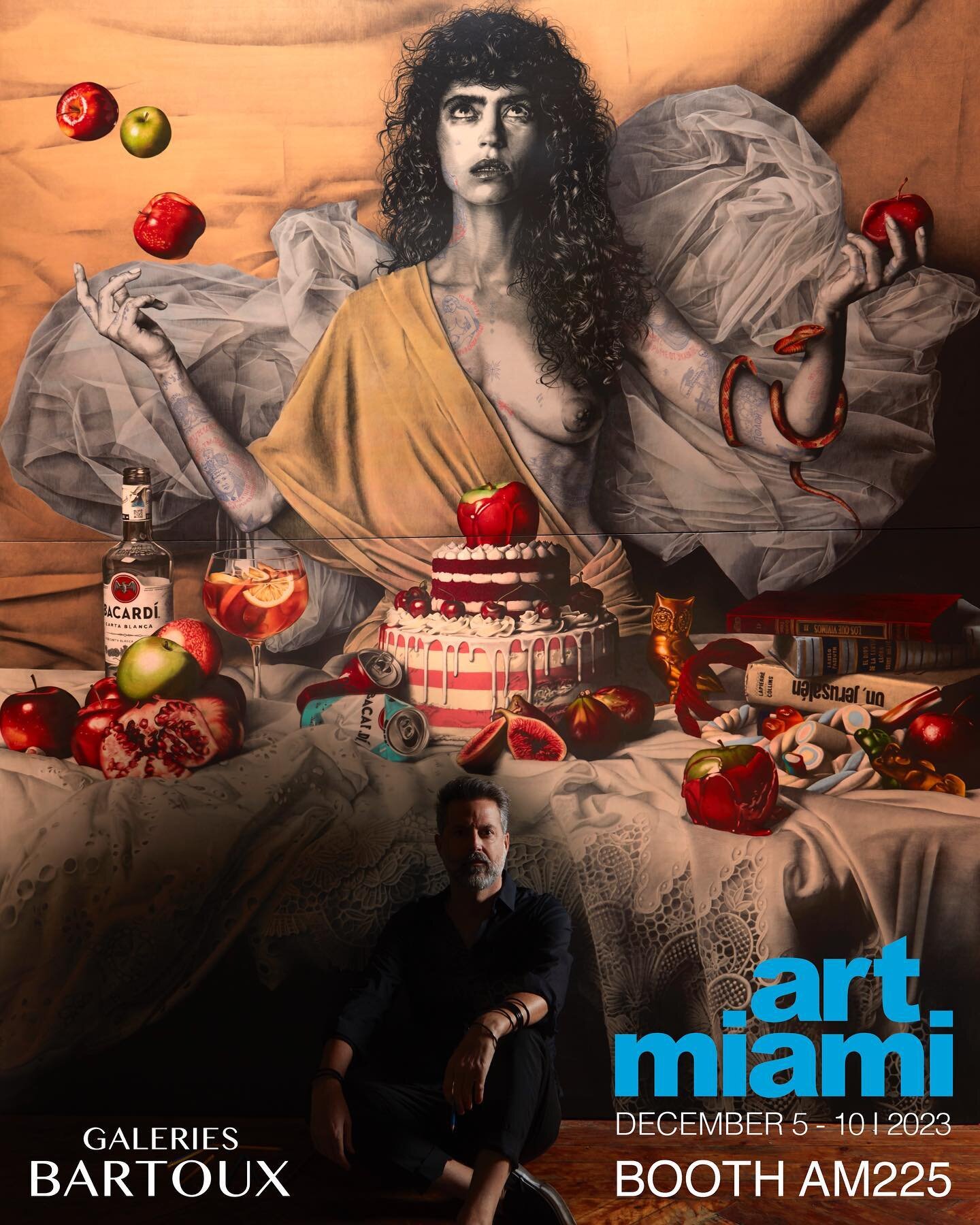 Very proud to represent Galleries Bartoux at ArtMiami 2023, with the wonderful artists Roberta Coni and Lorenzo Quinn, a very special year, don't miss it

Art Miami 2023 BOOTH AM225

@lesgaleriesbartoux 
@artmiamifairs 
@robertaconi 
@lorenzoquinnart