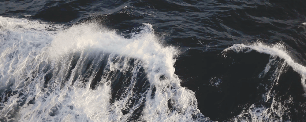 wave, ocean, movement